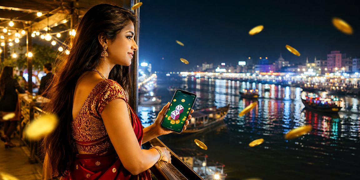 বারিশালের রাতের বাজারে গেম খেলার দৃশ্য